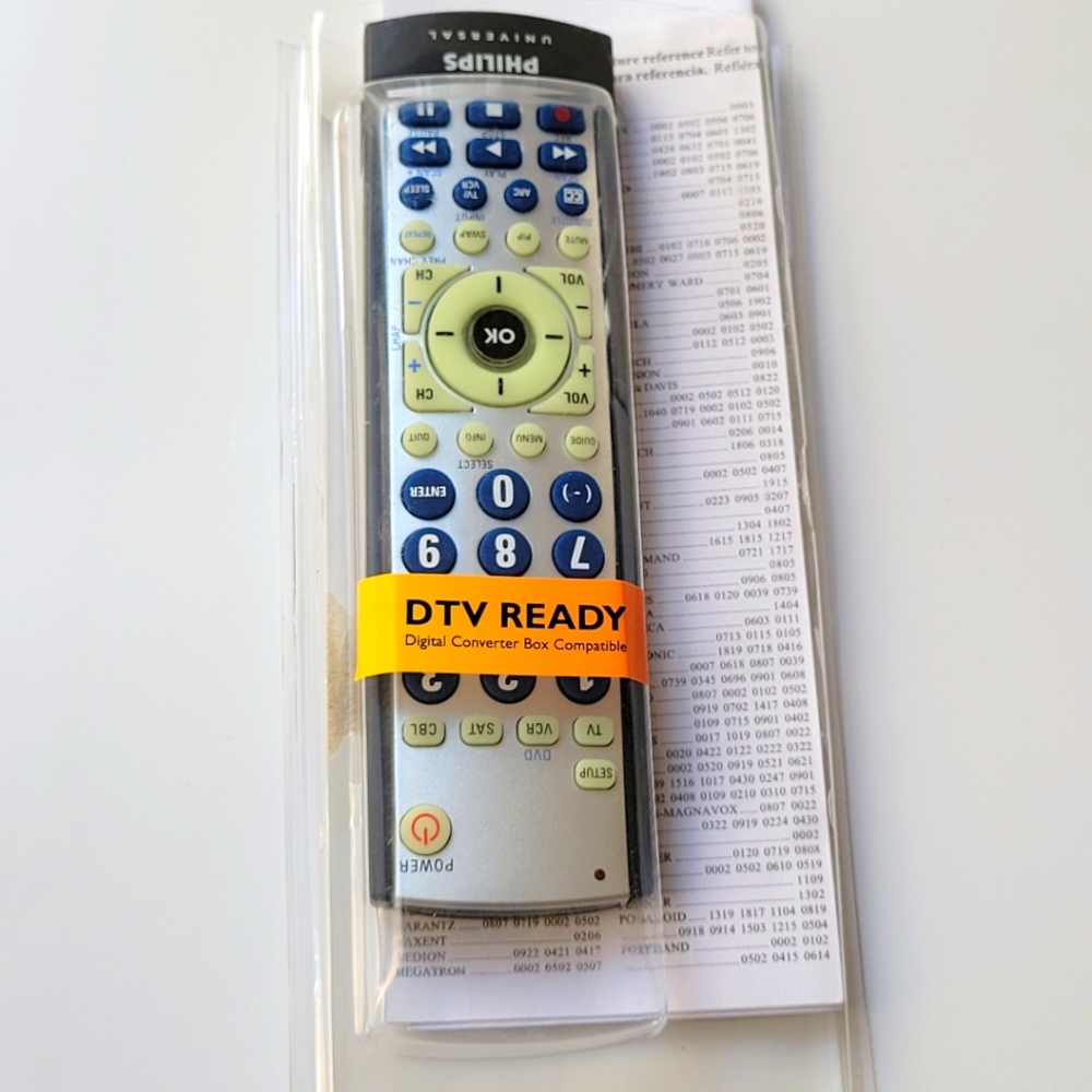 Philips  universal  remote control